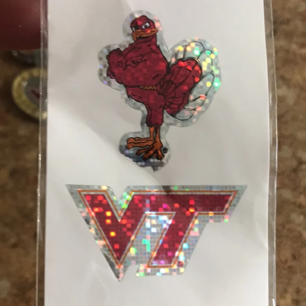 New Women’s VT Keychain + Stickers